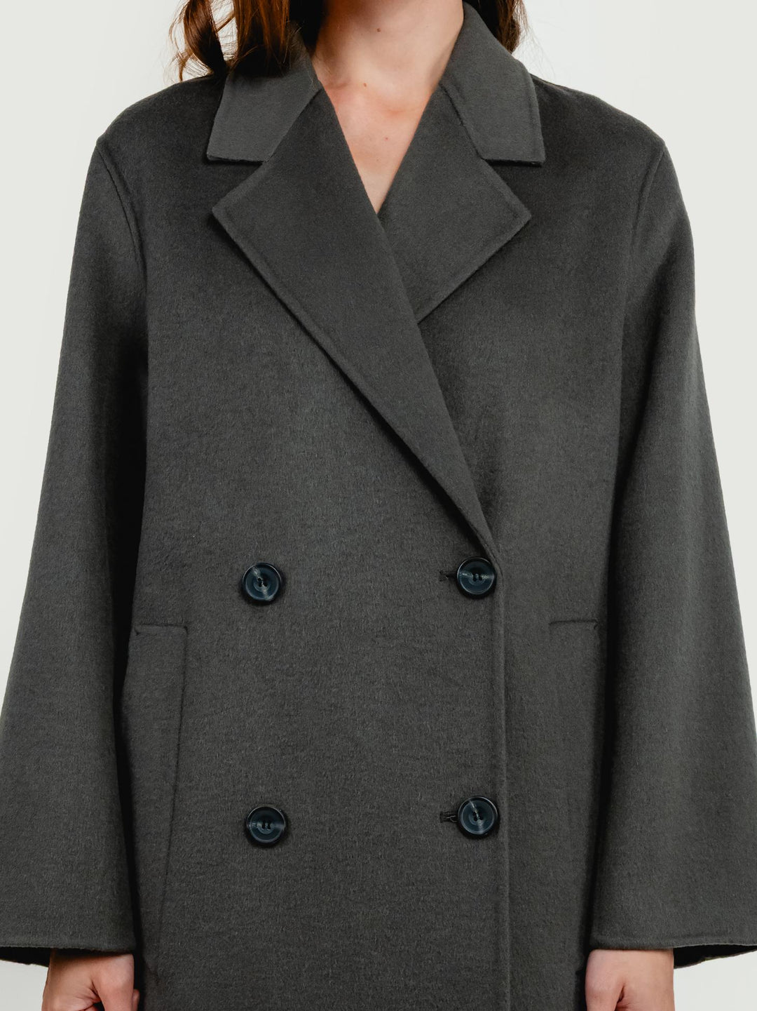 CAPPOTTO in lana DOPPIOPETTO DIANE VERDE DIANE GREEN ANDREA MORANDO 