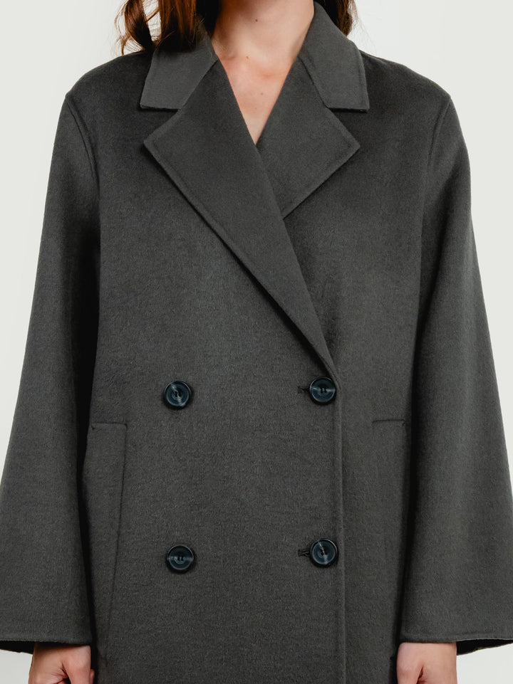CAPPOTTO in lana DOPPIOPETTO DIANE VERDE DIANE GREEN ANDREA MORANDO 