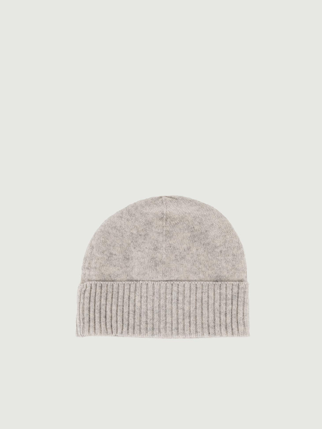 BERRETTO IN CASHMERE GRIGIO AVEN LIGHT GREY ABSOLUT CASHMERE 