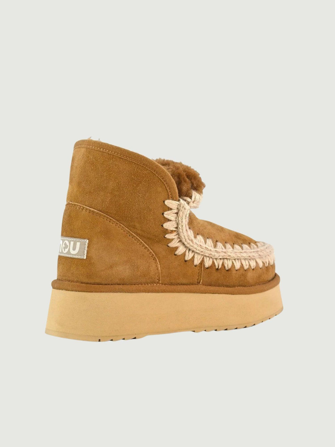 MINI ESKIMO 18 PLATFORM BOOT COGNAC 681000A COG MOU 