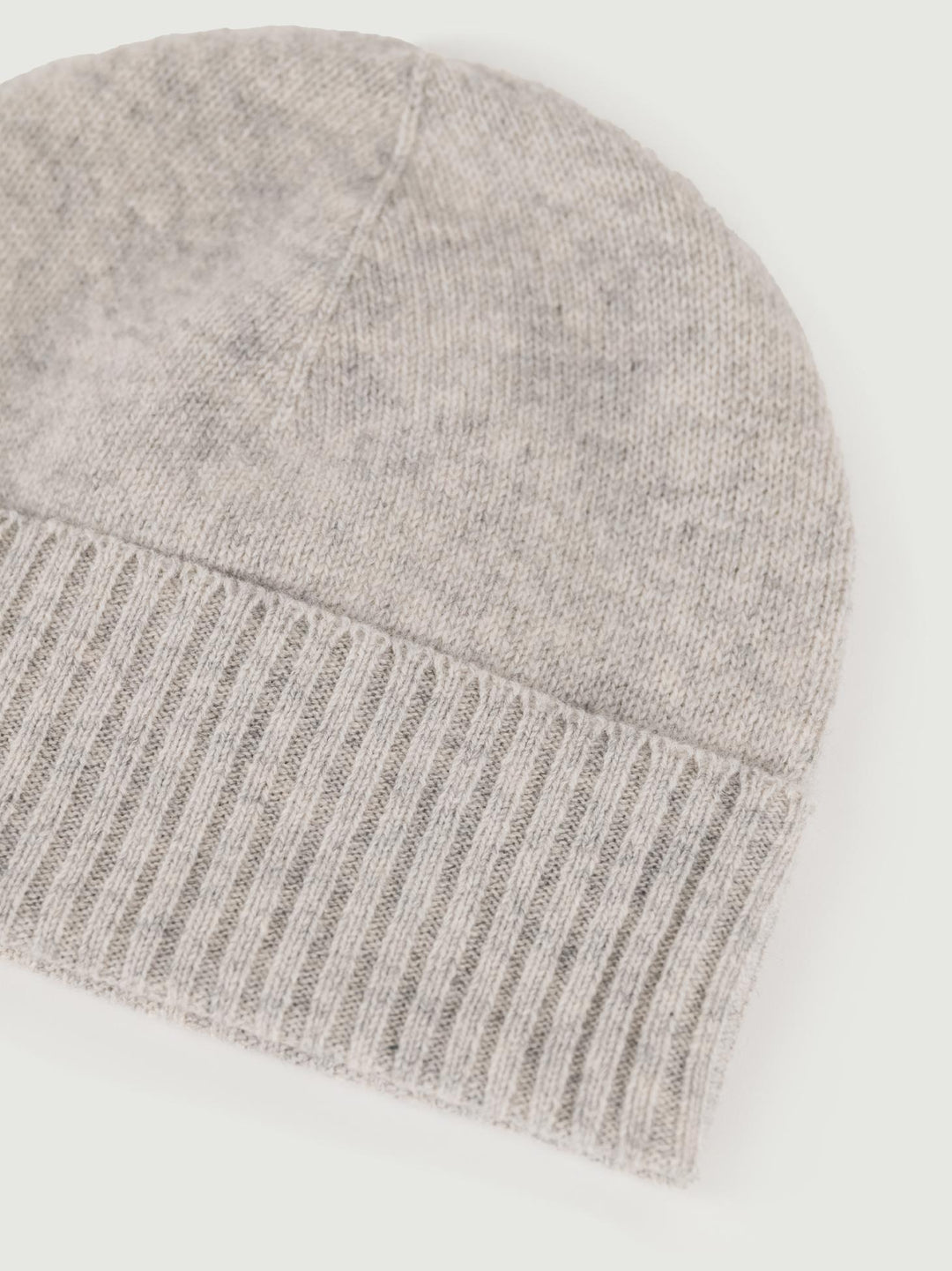 BERRETTO IN CASHMERE GRIGIO AVEN LIGHT GREY ABSOLUT CASHMERE 
