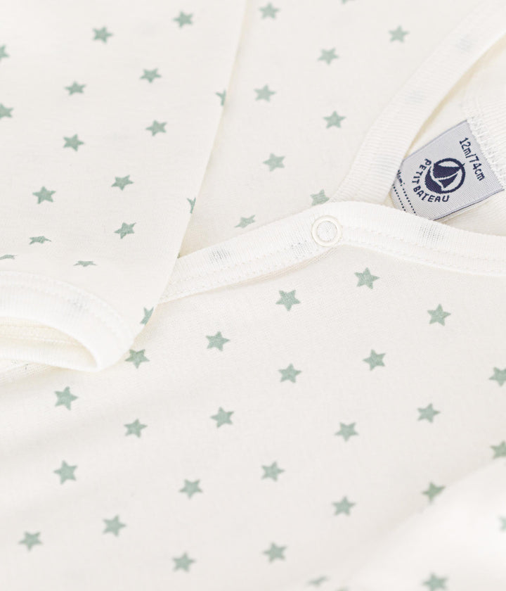 PIGIAMA BEBÈ CON STELLINE IN COTONE A09H9 01 PETIT BATEAU 