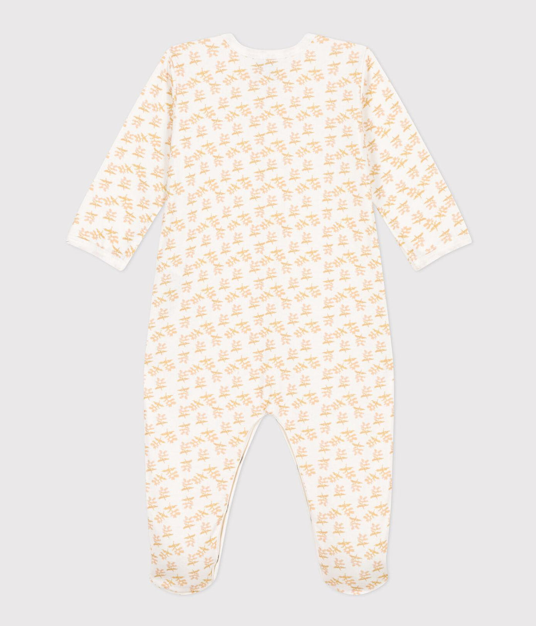 PIGIAMA IN TUBIQUE A FIORI PER BEBÈ A08YY 01 PETIT BATEAU 