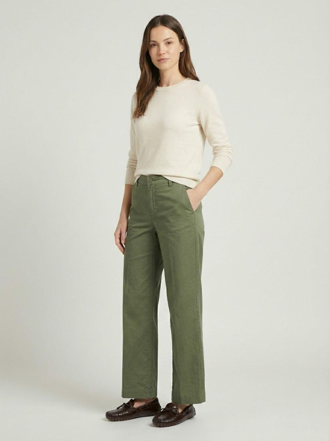 Pantalone a palazzo salvia 80378GB SALVIA ANDREA MORANDO 