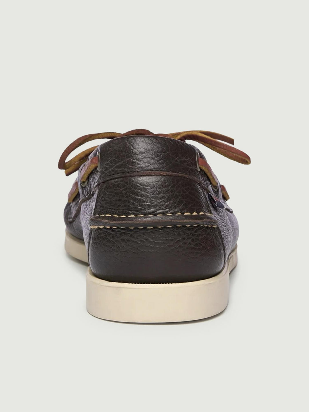 Mocassino Docksides Portland in pelle martellata marrone scuro 73118WW 901 SEBAGO 