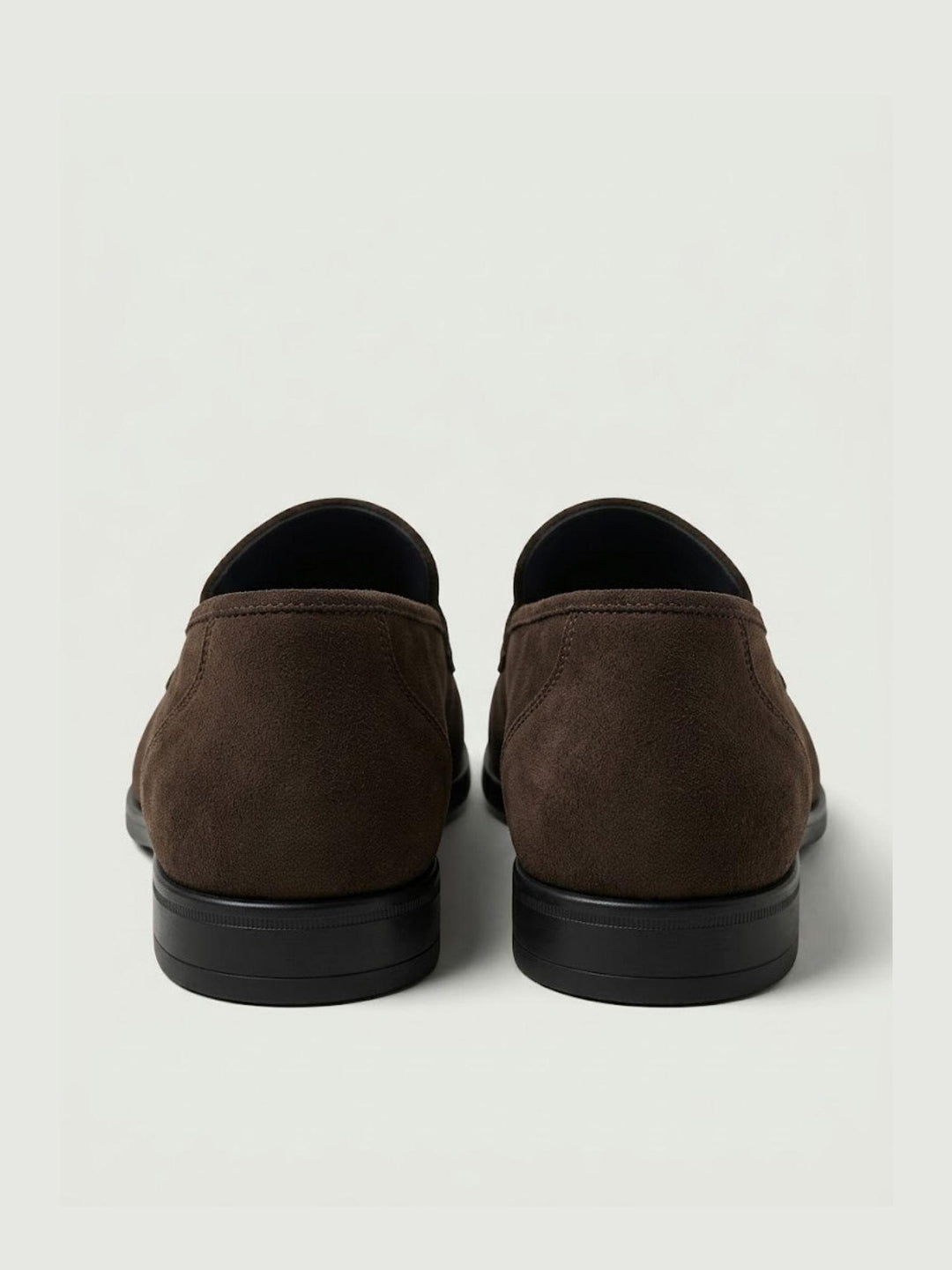 Mocassino Tassel Loafer in pelle scamosciata cioccolato 2025 520 SAXONE 