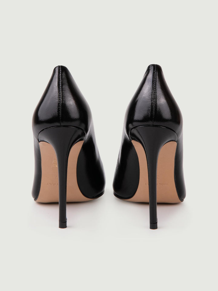 Décolleté IN VERNICE NERA AV40 NERO ANDREA MORANDO 