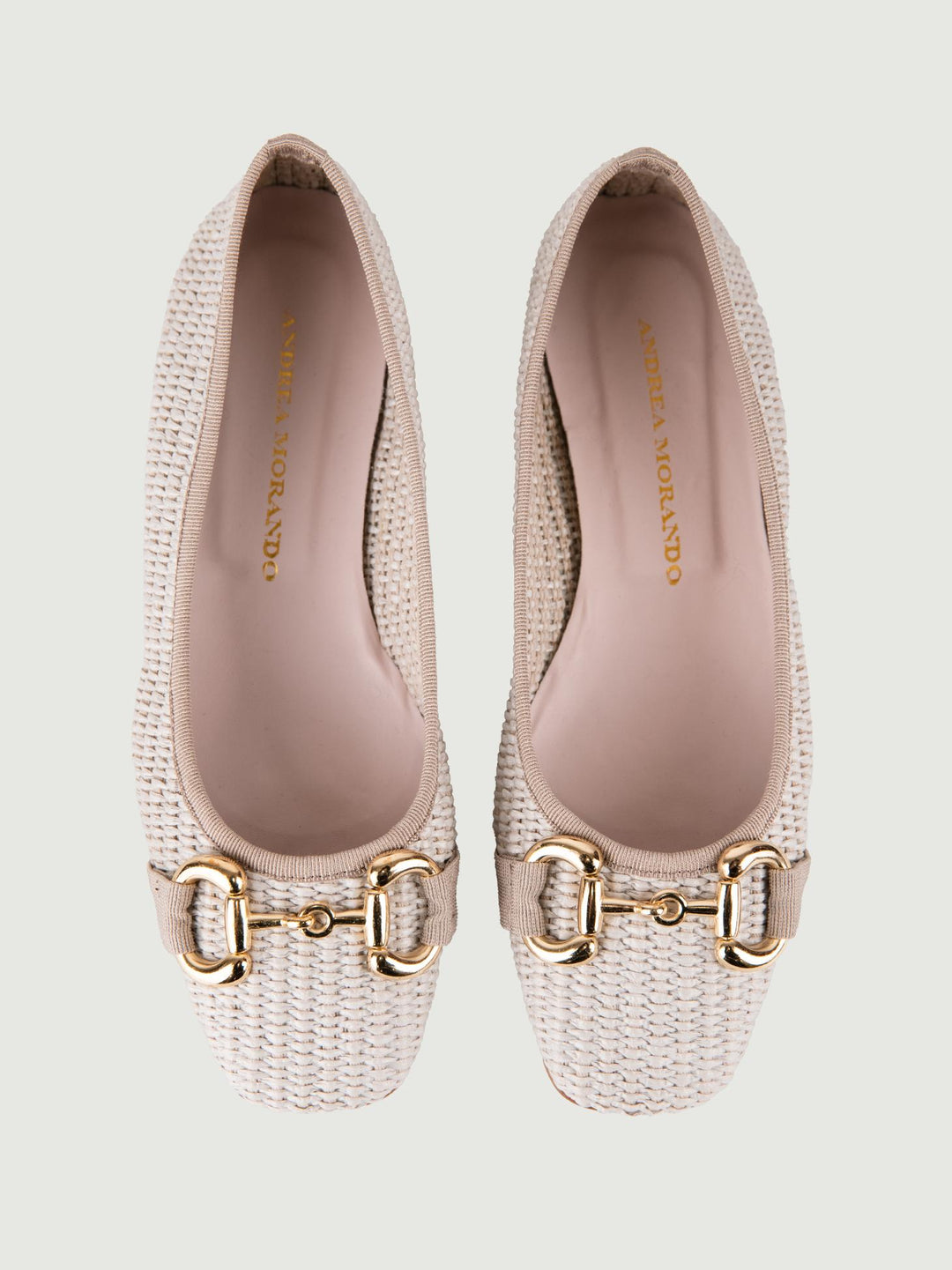 BALLERINA IN RAFIA BIANCHE 4875 PIETRA ANDREA MORANDO 