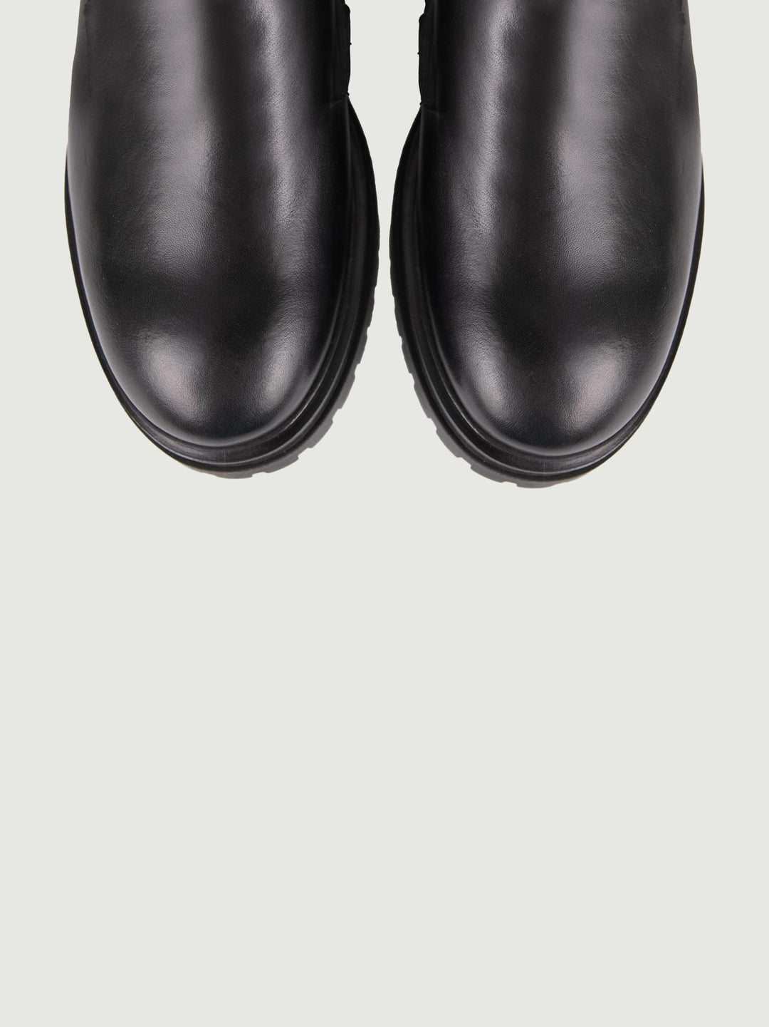 STIVALETTO IN PELLE NERA CON ZIP TRPR702 NERO ANDREA MORANDO 