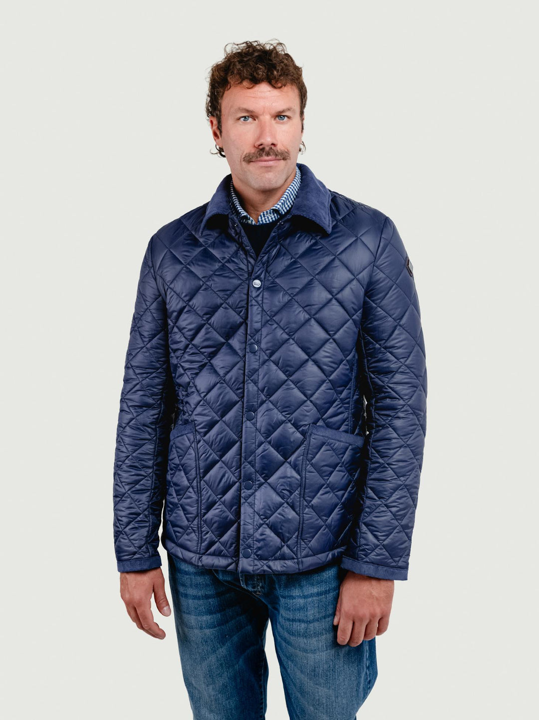 GIUBBOTTO TRAPUNTATO OSCAR BLU H0091K0029 BLU HUSKY 