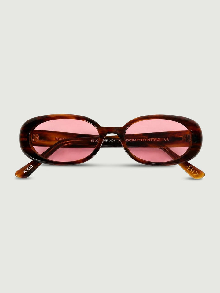 Occhiale da sole Kikki in acetato Havana Red KIKKI HAVANA RED BIMOR 