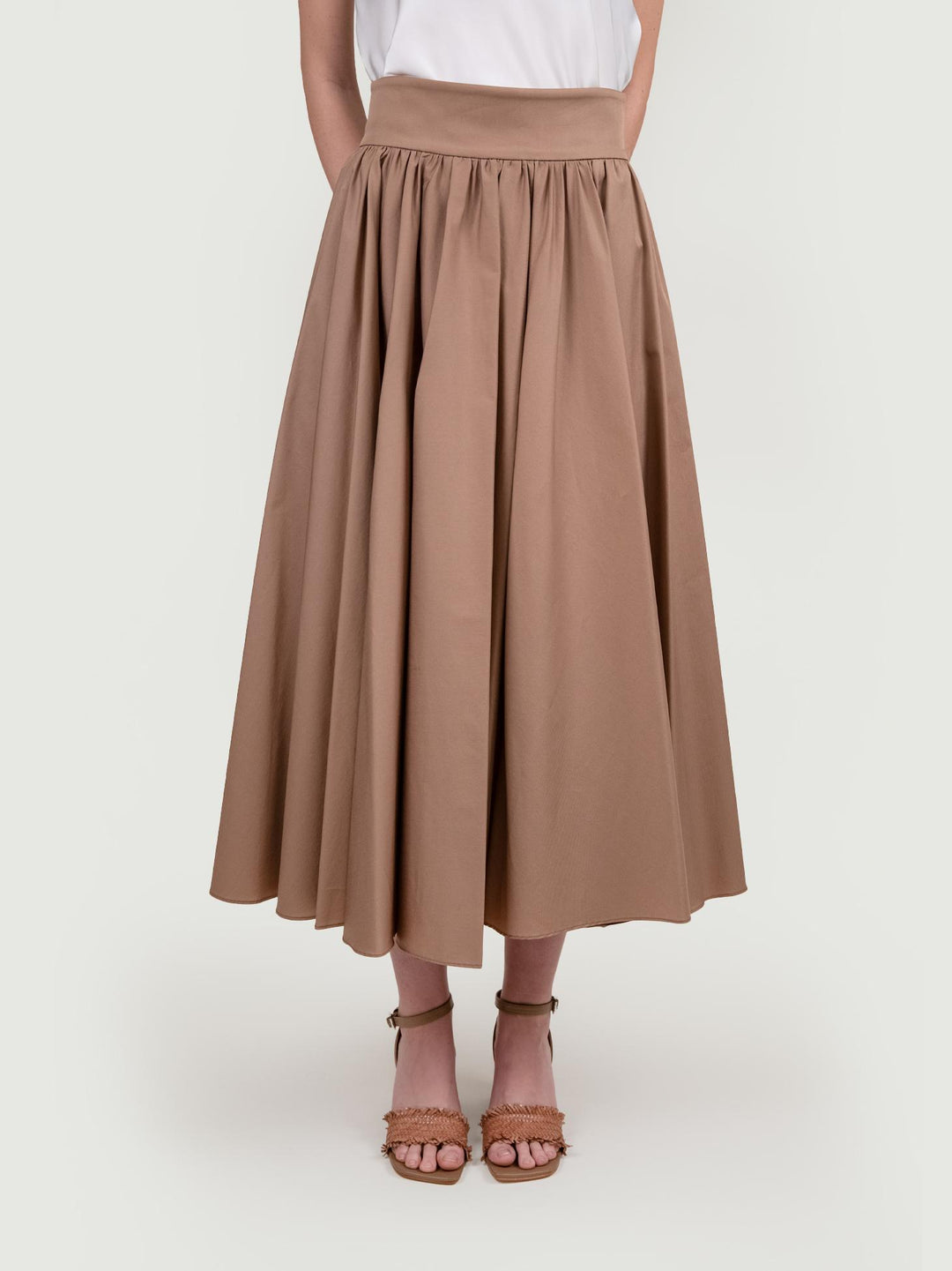 GONNA MIDI CAMMELLO 30356707 BISCOTTO ANDREA MORANDO 