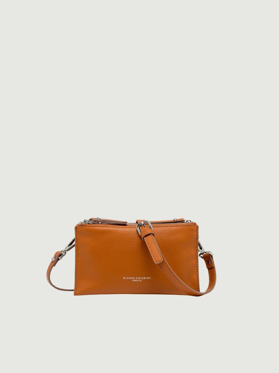 Borsa Lucille in pelle martellata spice piccola BS 11810/COMM GRN 91 GIANNI CHIARINI 