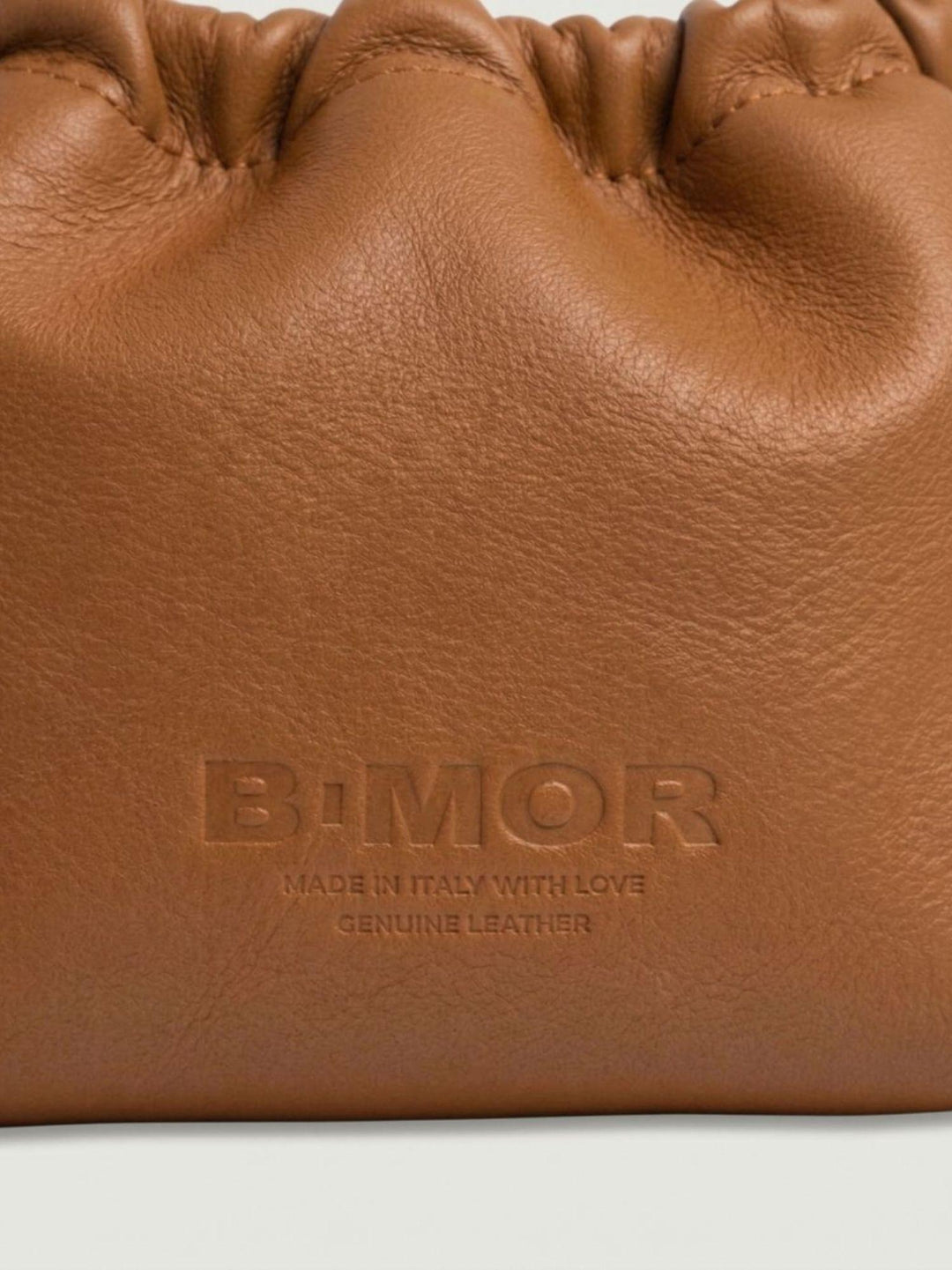 Borsa a mano Doll in resina caramel pearl DOLL+BB MARRONE PERLA+CUOIO BIMOR 