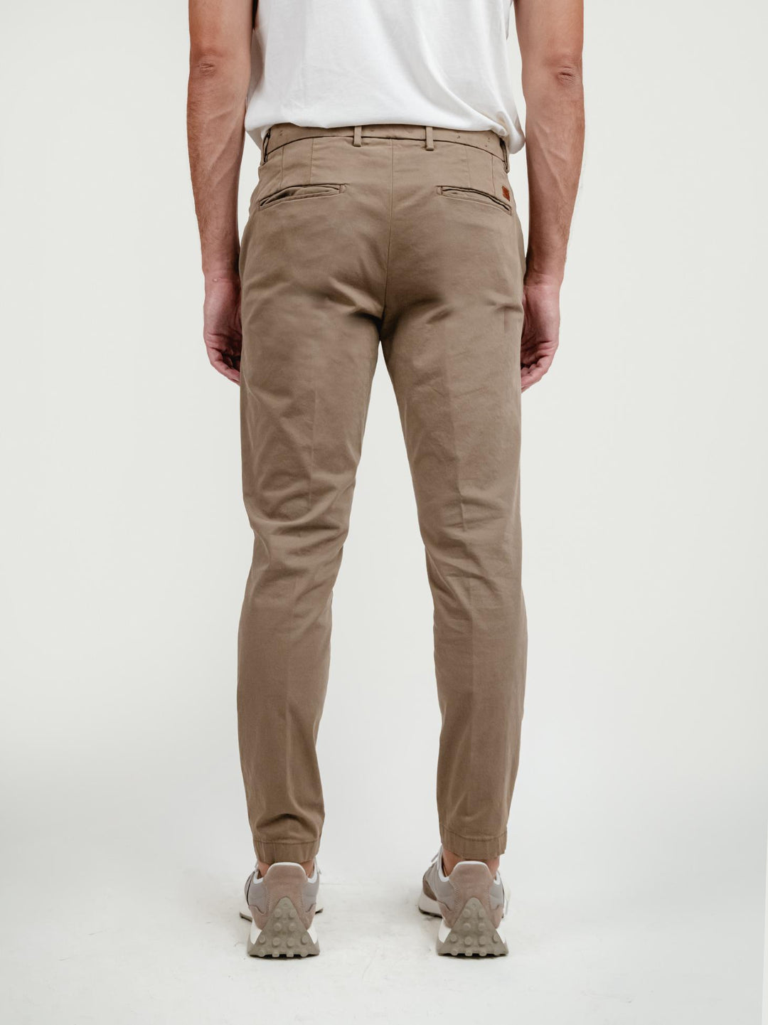 PANTALONE IN COTONE CAPPUCCINO T500BRO 734 NOLAB 