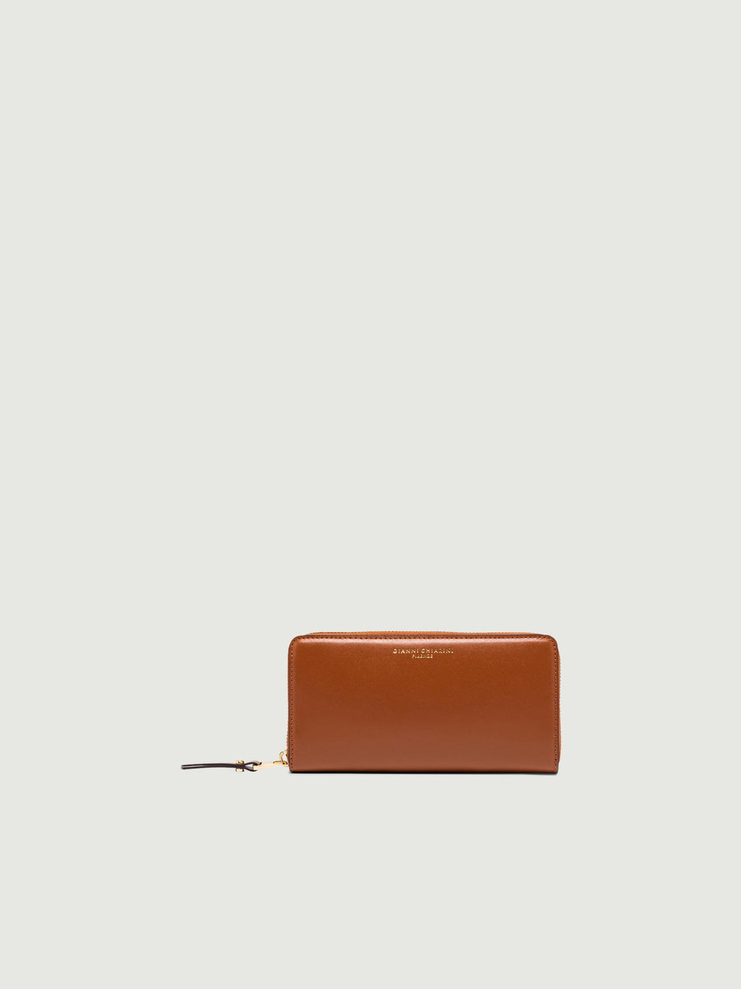 Portafoglio in pelle liscia cuoio R-5042 PRCKLUX 2908 GIANNI CHIARINI 