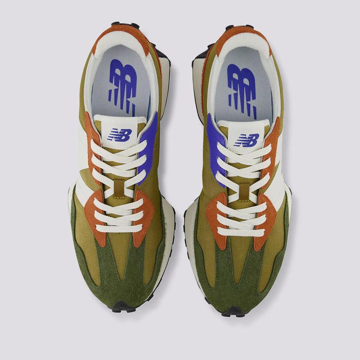 Sneaker 327 Kaki e arancio MS327HC DHIGH DESERT NEW BALANCE 
