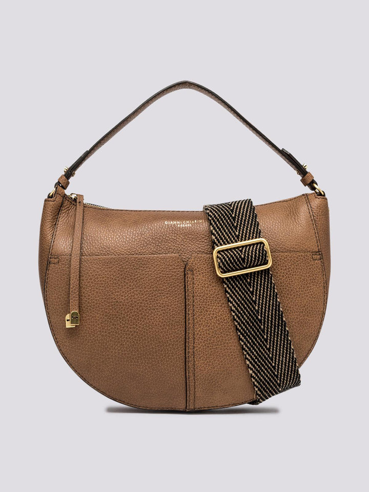 BORSA a spalla Ginko in PELLE color tokai BS 10446 RMN-NA 6095 GIANNI CHIARINI 
