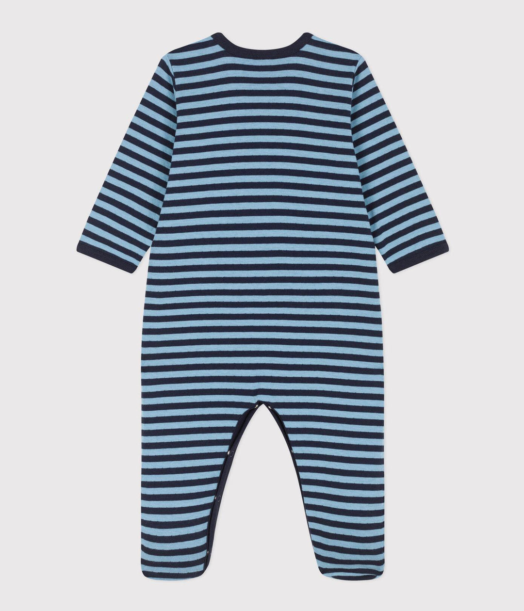 TUTINA PIGIAMA BEBÈ IN TUBIQUE A RIGHE A088B 01 PETIT BATEAU 