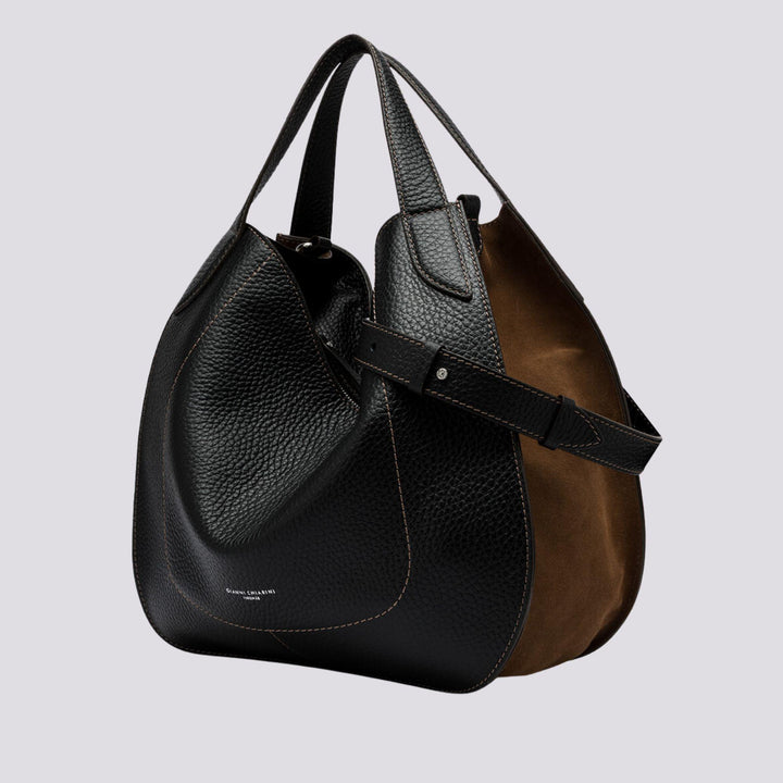 BORSA a spalla Lucrezia nero BS 10246 TKL-CM 13226 GIANNI CHIARINI 
