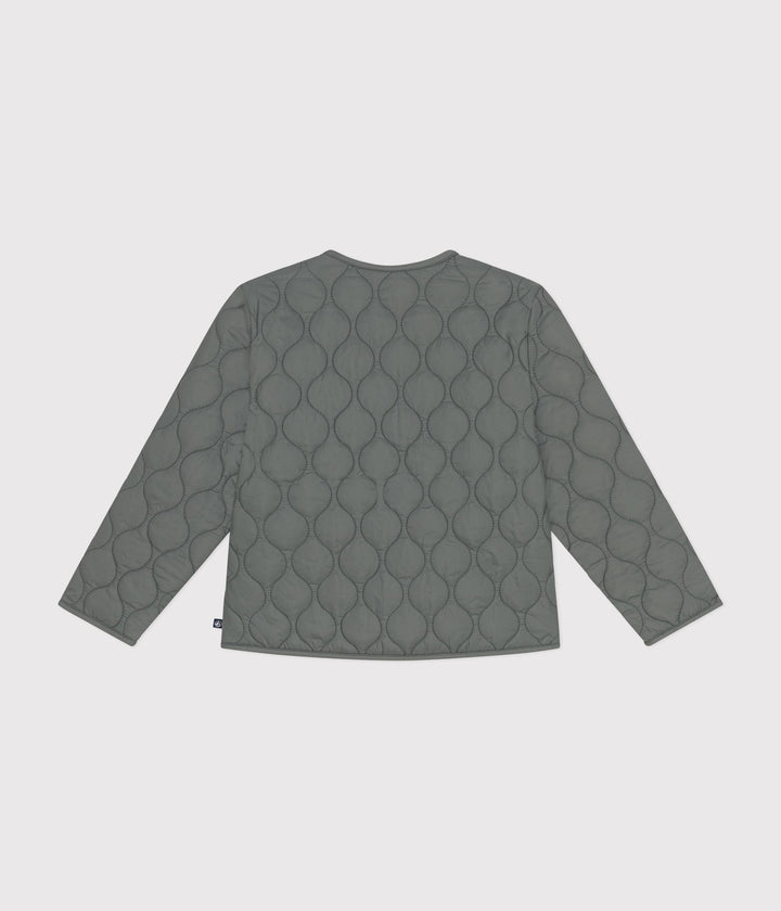 Piumino leggero trapuntato grigio A0B0I 01 PETIT BATEAU 