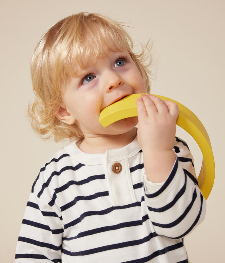 T-shirt a righe marinière a maniche lunghe A0BPN 01 PETIT BATEAU 