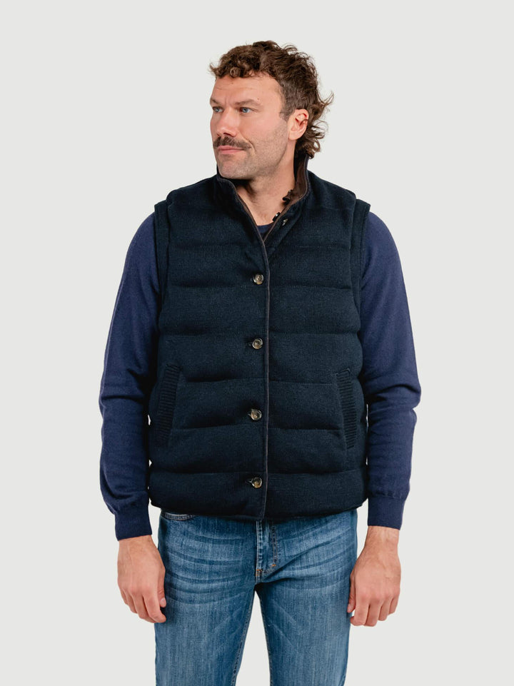 GIUBBOTTO REVERSIBILE BRAD KNIT IN CAMOSCIO E MAGLIA BRAD KINT 309 JACK LEATHER 