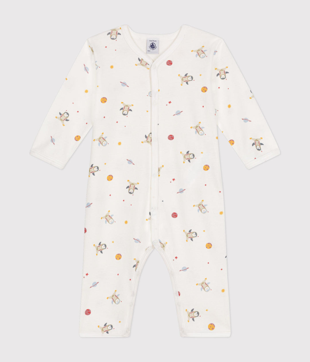 TUTINA IN COTONE SENZA PIEDI A0BB1 05 PETIT BATEAU 