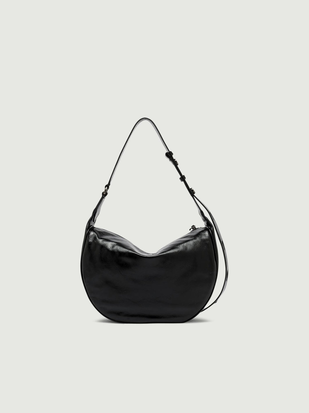 BORSA CHARLOTTE IN PELLE VINTAGE NERA BS 11756 RALPH 001 GIANNI CHIARINI 