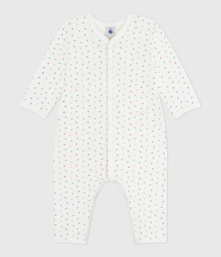 Pigiama senza piedini in cotone stampato neonato A0E83 05 PETIT BATEAU 