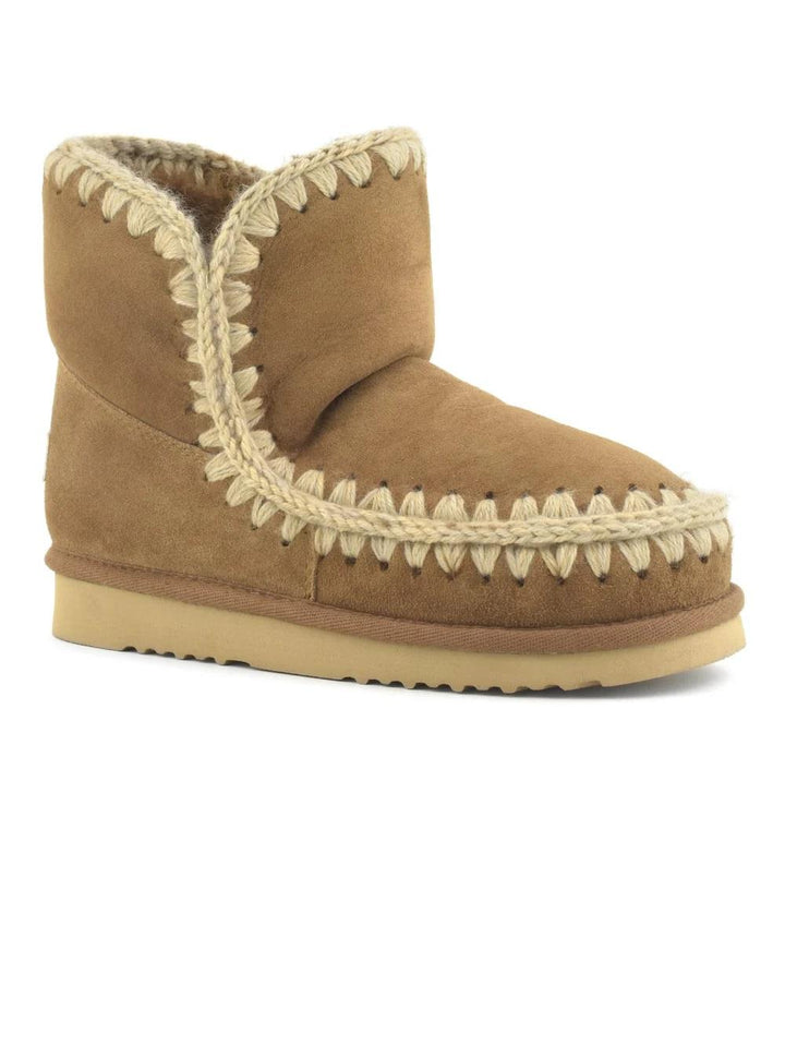 STIVALETTO ESKIMO18 COGNAC 101001A COG MOU 