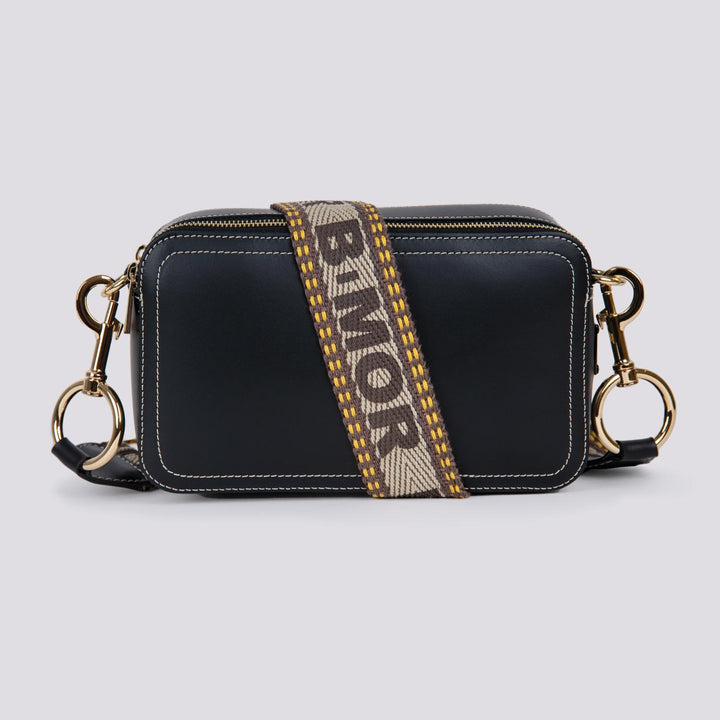 BORSA A TRACOLLA MAXI YOURS IN PELLE NERA MAXI YOURS NERO BIMOR 