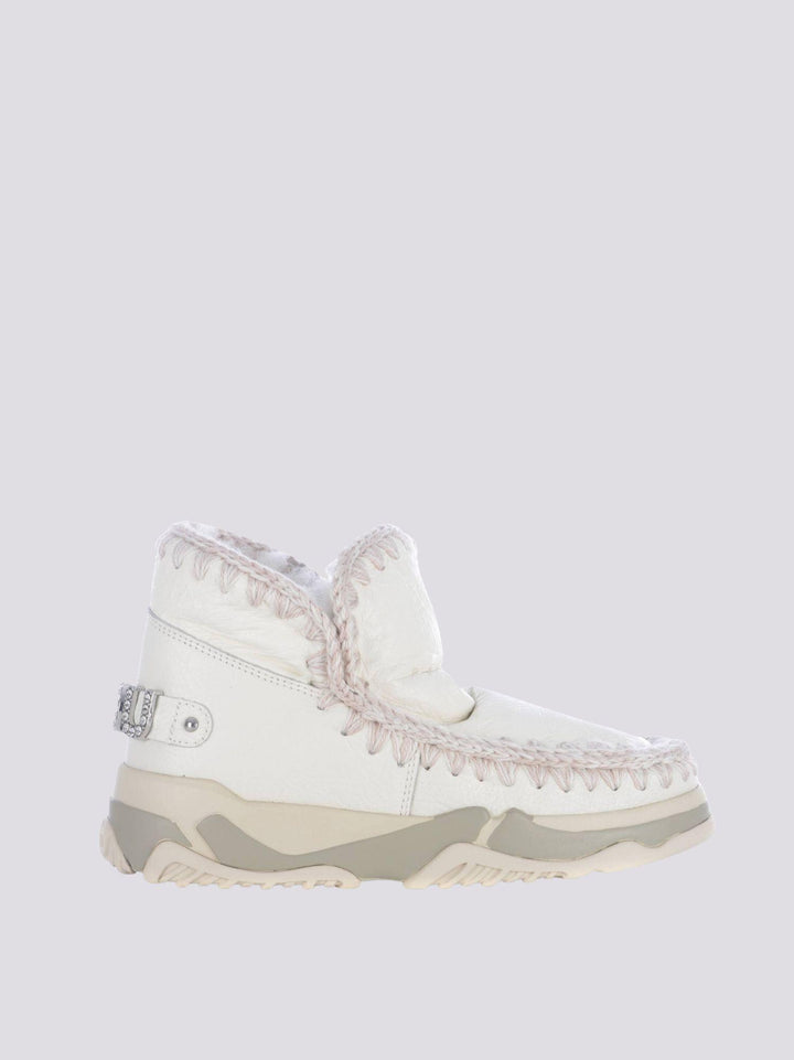 STIVALETTI ESKIMO TRAINER BIANCO 201013C WXWHI MOU 