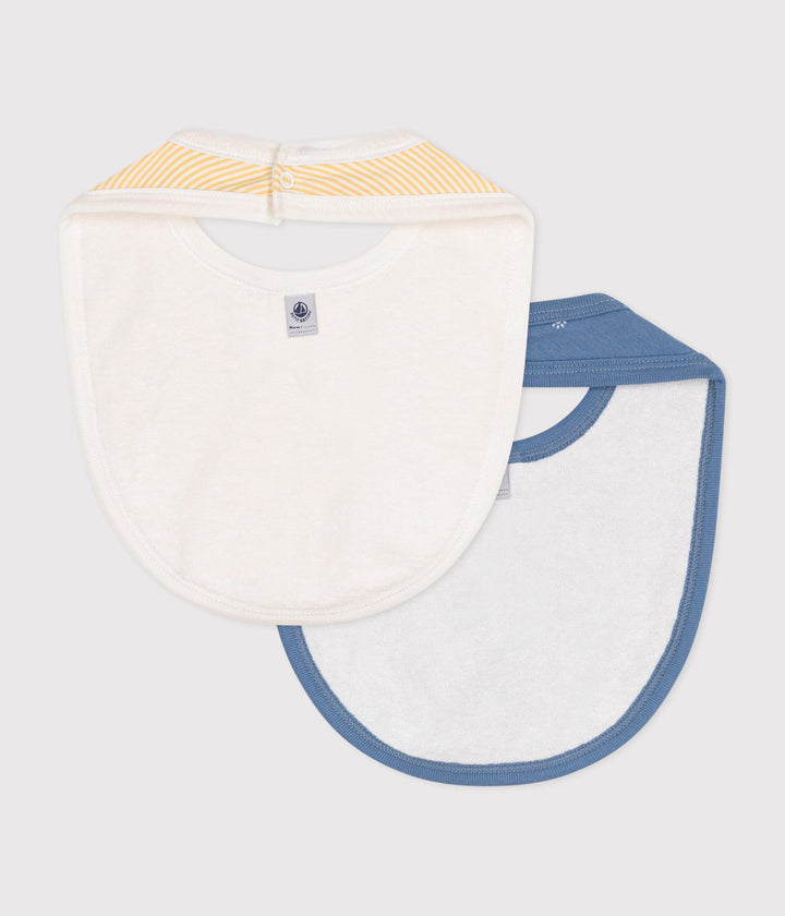 CONFEZIONE DA 2 BAVAGLINI BEBÈ A09SE 01 PETIT BATEAU 