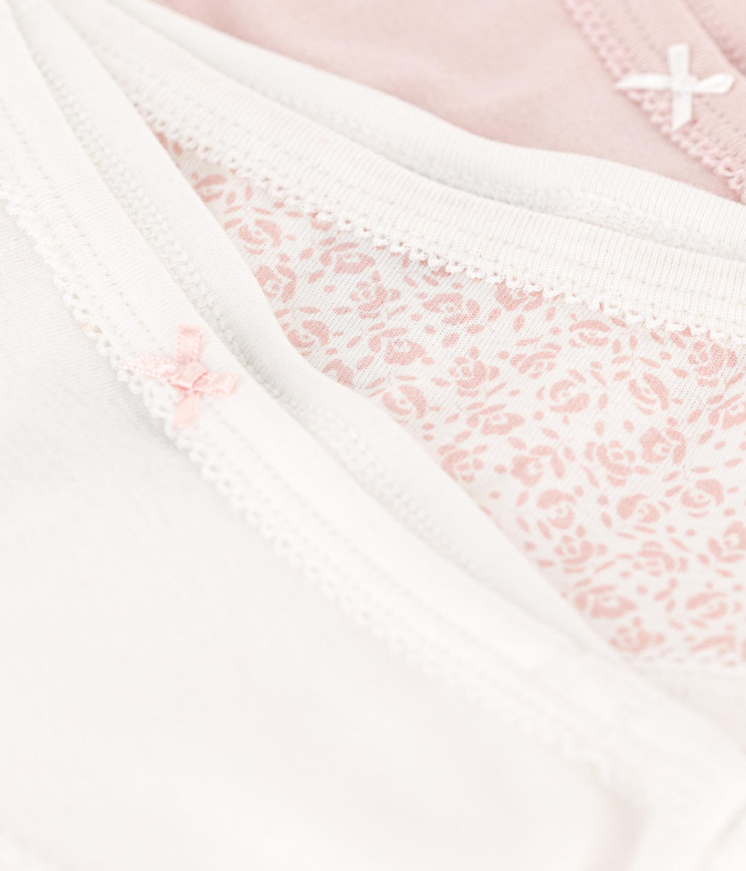 CONFEZIONE DA 3 SLIP VITA ALTA IN COTONE BAMBINO A0A49 00 PETIT BATEAU 