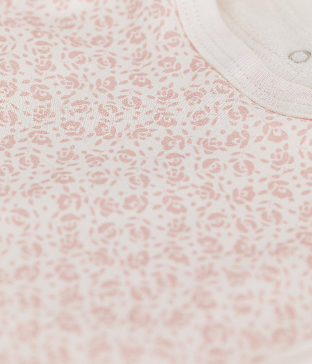 BAVAGLINO BAMBINA A COSTINE ROSA FANTASIA A FIORI A09RM 05 PETIT BATEAU 