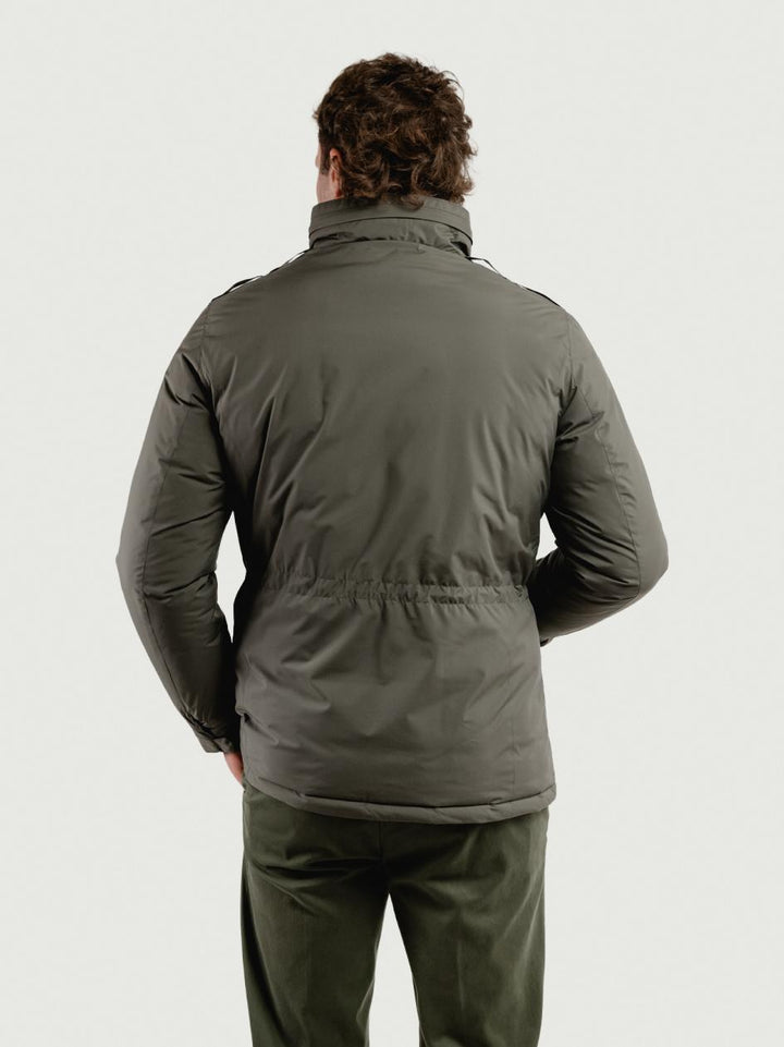 FIELD JACKET IN NYLON VERDE MILITARE BU26W14JKCOAT 301 ANDREA MORANDO 