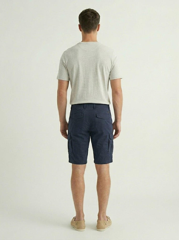 Bermuda cargo in cotone navy BR010673 NAVY ANDREA MORANDO 