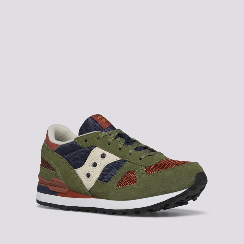 JAZZ ORIGINAL SAUCONY Olive Navy Clay BAMBINO 267 316 SAUCONY 