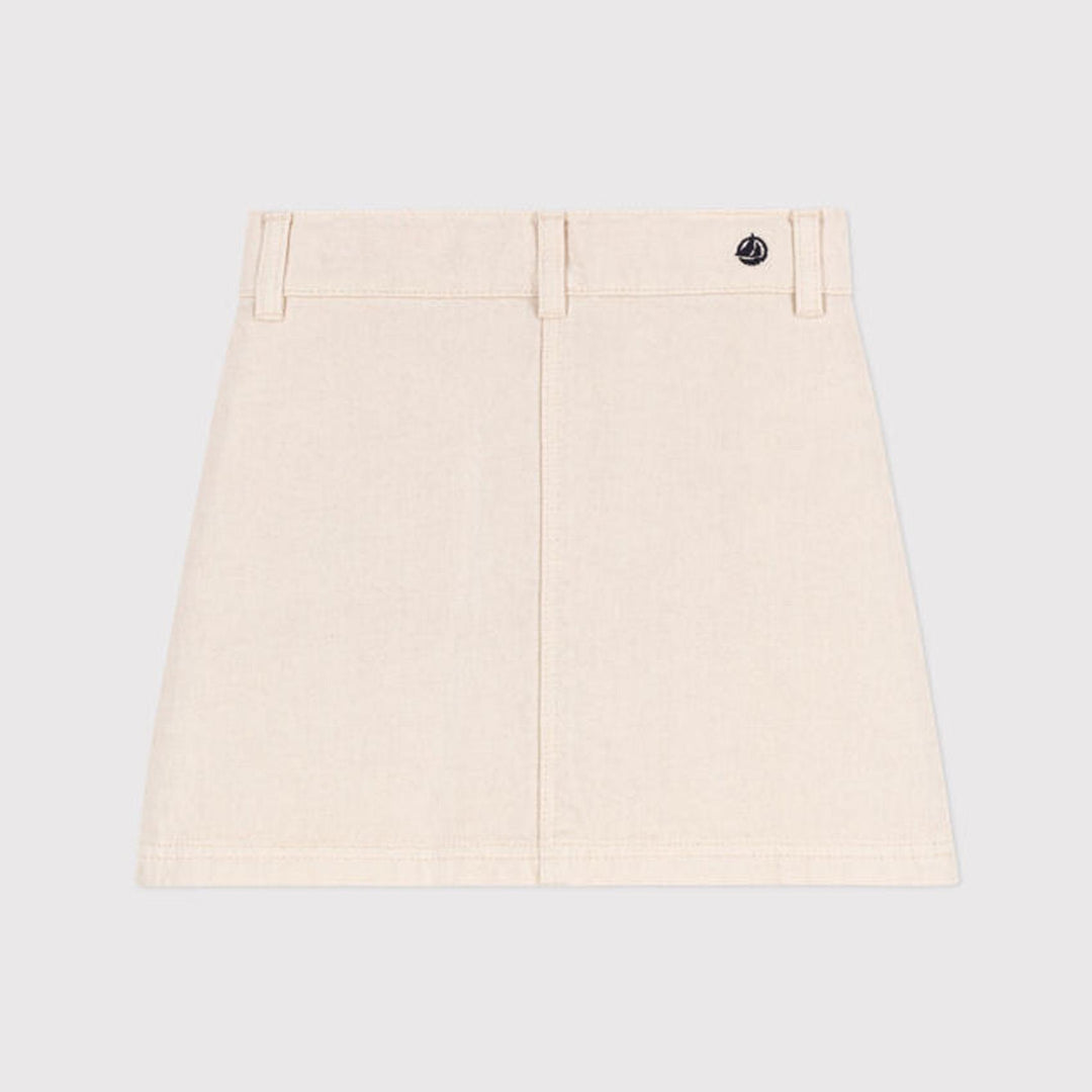 Gonna in denim Bambina A078Y 01 PETIT BATEAU 