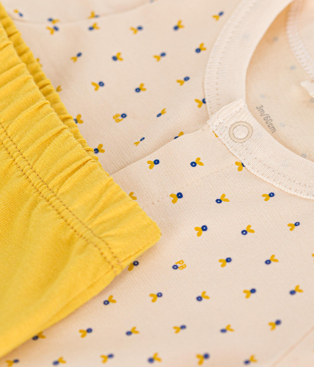 COMPLETO 2 PEZZI IN JERSEY LEGGERO BEBÈ A09JB 03 PETIT BATEAU 