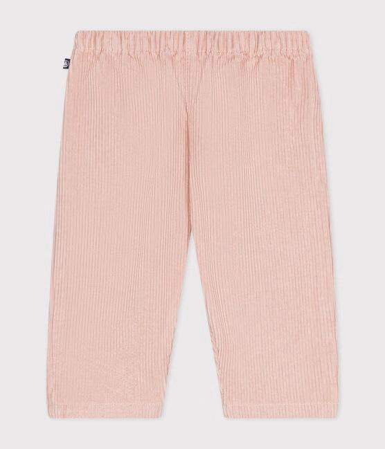 Pantaloni rosa in velluto A0B10 03 PETIT BATEAU 