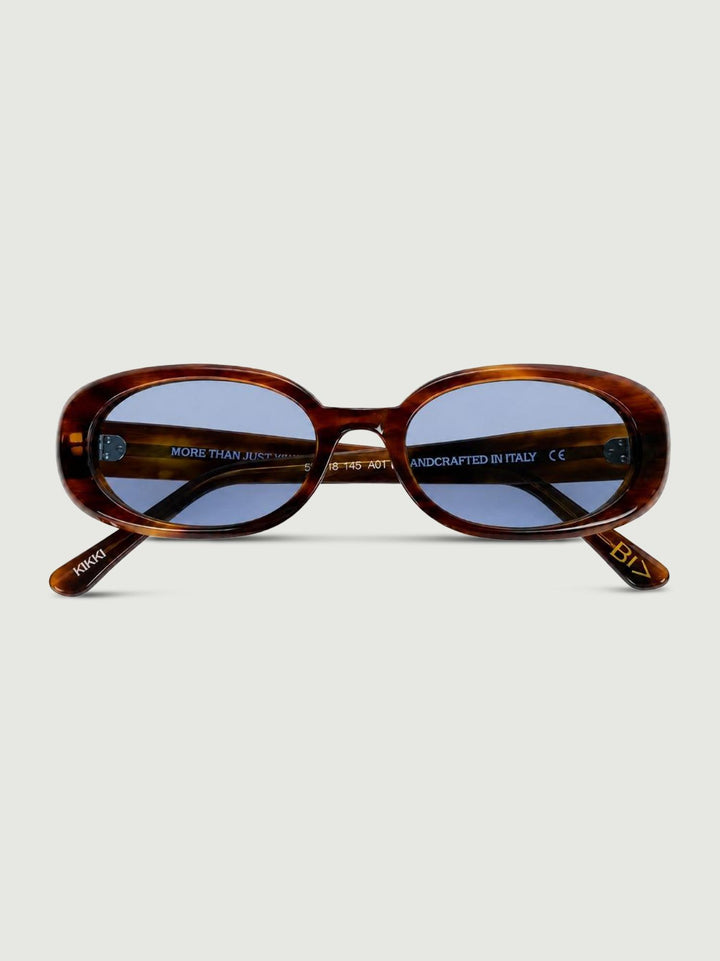 Occhiale da sole Kikki in acetato Havana Light Blue KIKKI HAVANA LIGHT BLUE BIMOR 