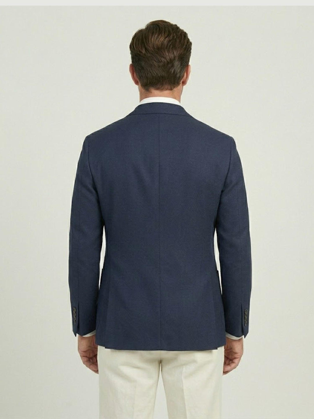 Blazer monopetto blu navy CARABINA BLU ANDREA MORANDO 