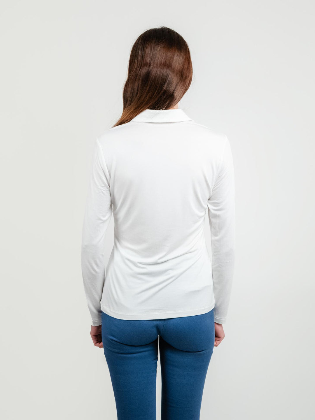 CAMICIA BIN TESSUTO BIANCA 515LICA115 BIANCO ANDREA MORANDO 