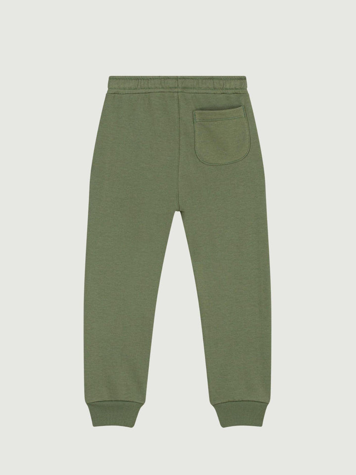 Pantaloni felpati in cotone verdi A0F53 02 PETIT BATEAU 