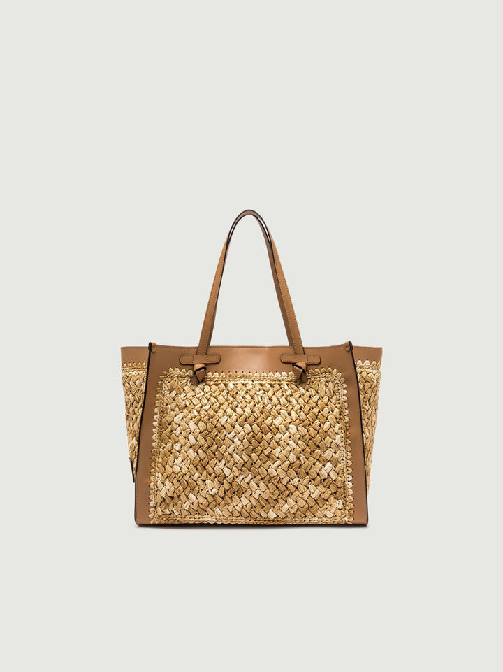 SHOPPING MARCELLA IN RAFIA NATURALE