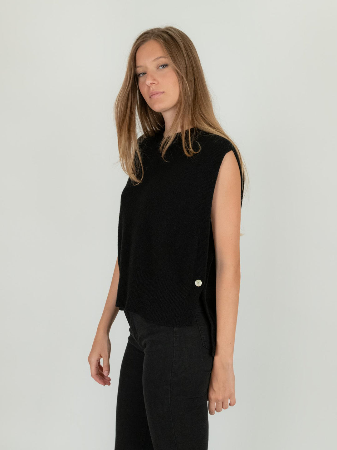 CASACCA IN MAGLIA NERA 0570/15 0010 BIMOR 