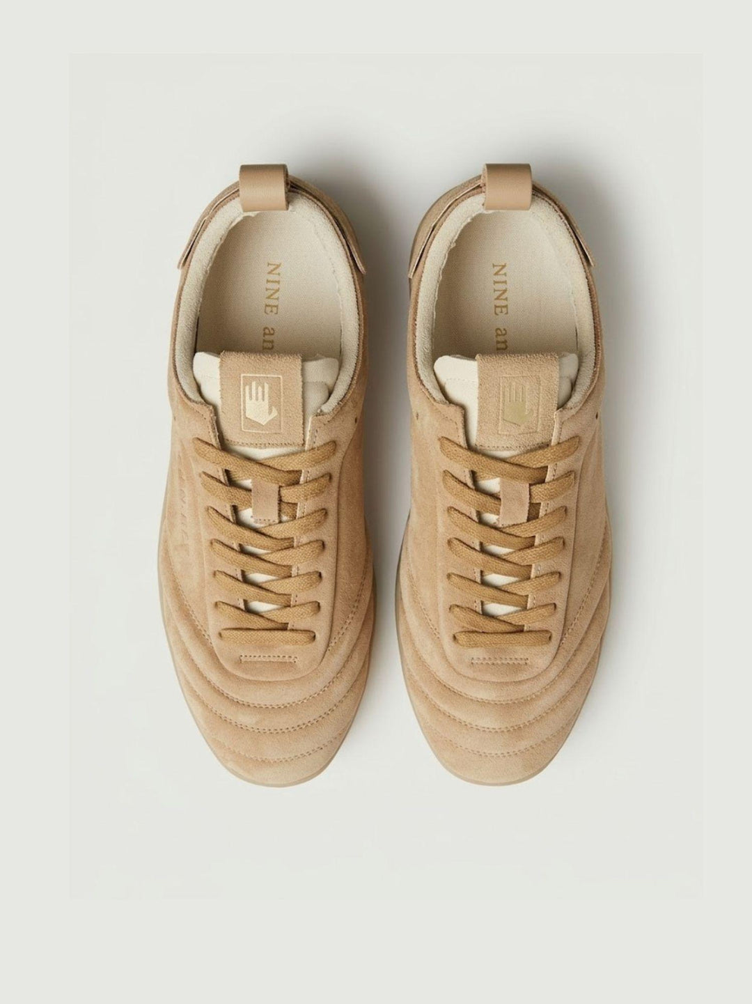 Sneaker Sokker in suede cammello SOKKER TABACCO CAMEL NINE AN HALF 