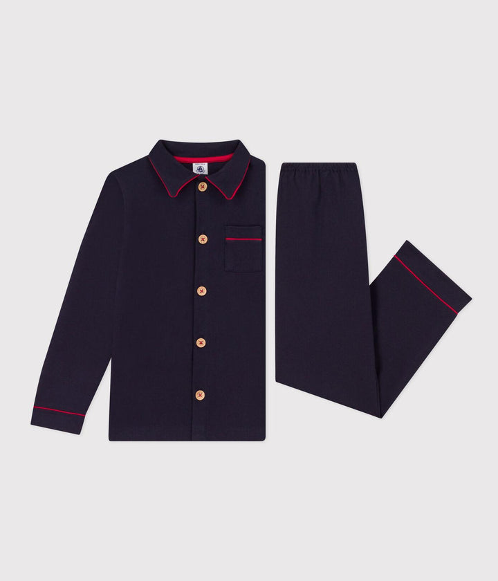 PIGIAMA BAMBINO IN JERSEY A082A 03 PETIT BATEAU 
